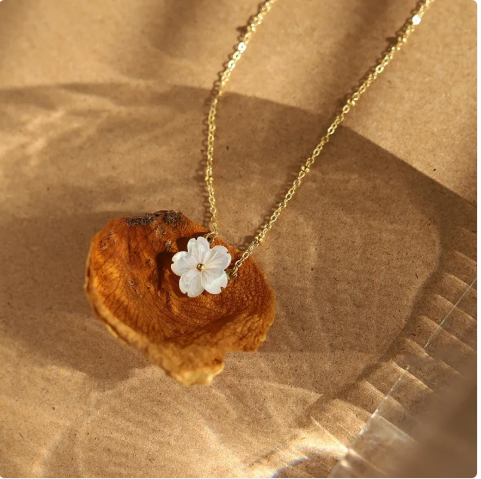 Simran's Flower Necklace