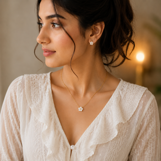 Simran's Flower Necklace